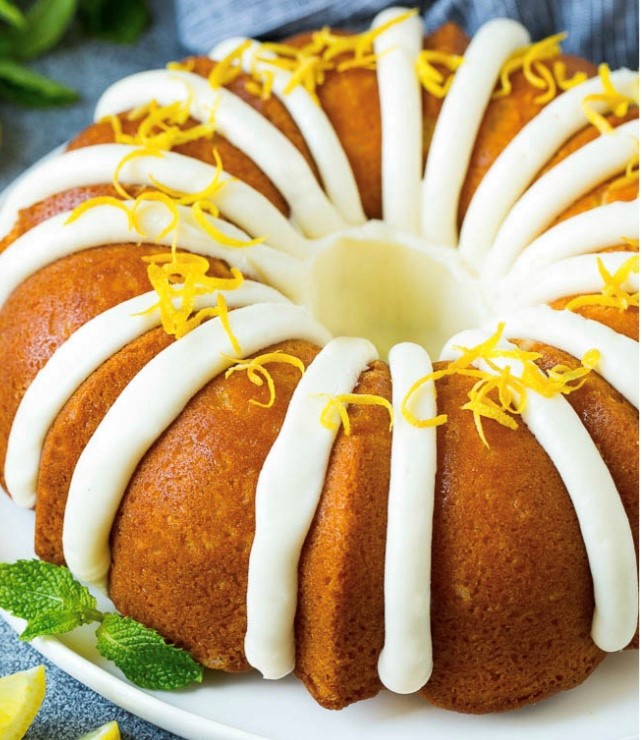 Lemon Chiffon Bundt Cake