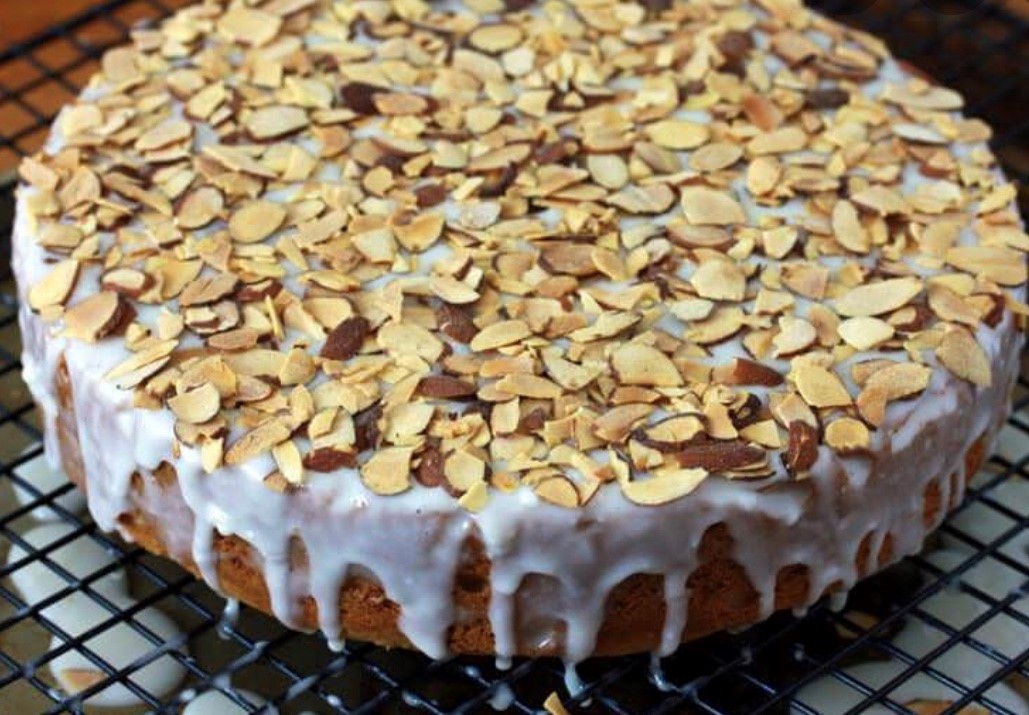 South Beach Almond Pecan Cake